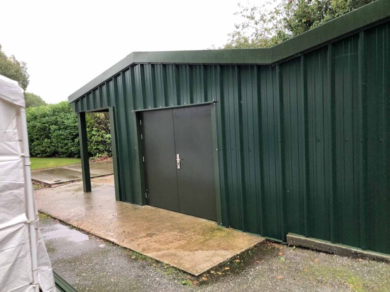 6m x 6m 20ft x20ft Steel frame insulated workshop